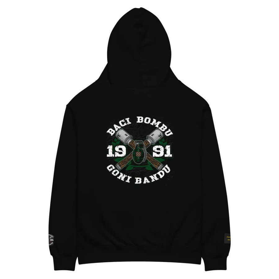 BACI BOMBU 1991 Unisex Oversized Hoodie product image (9)
