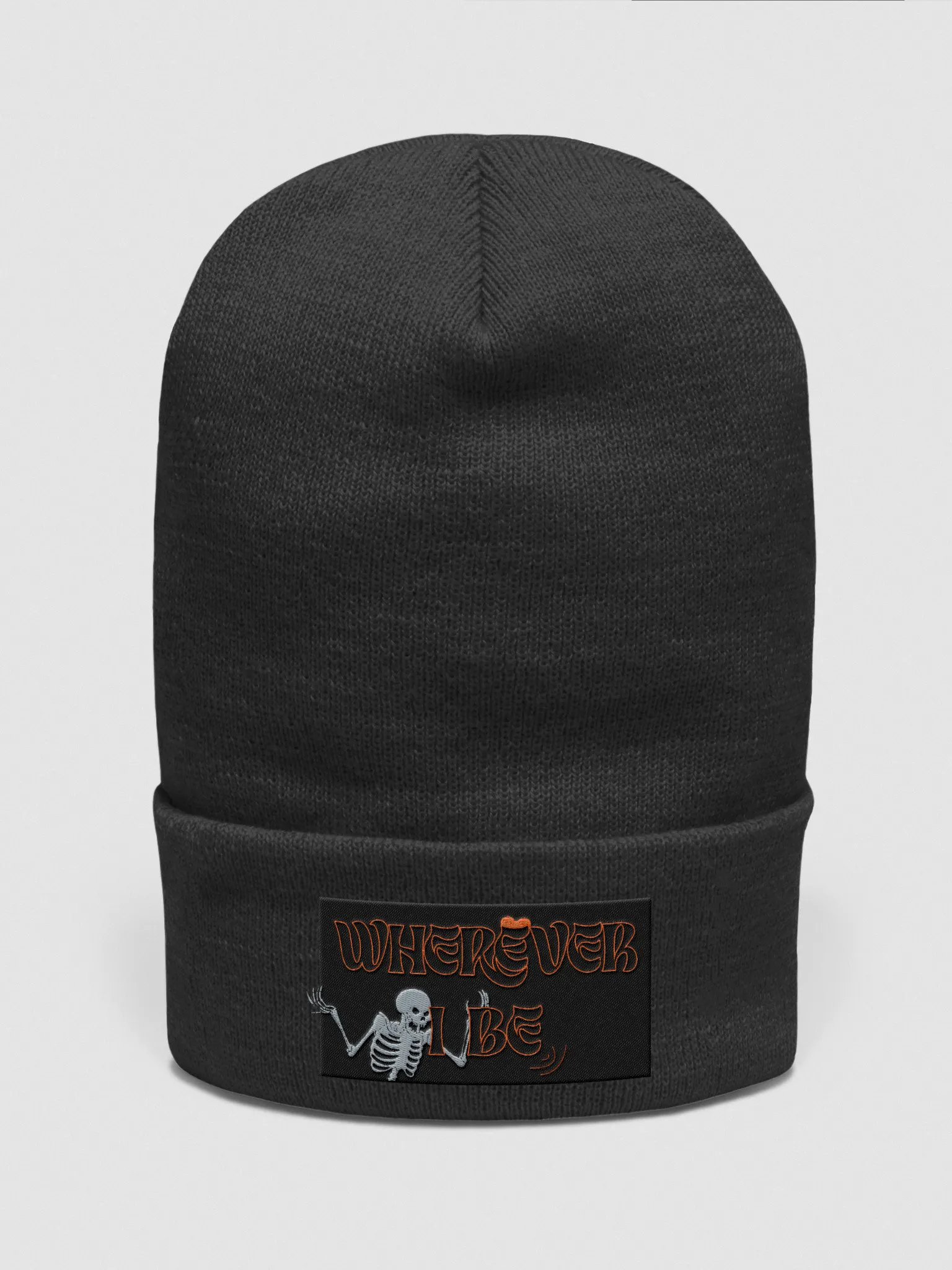 Wherever I Be Embroidered Beanie product image (3)