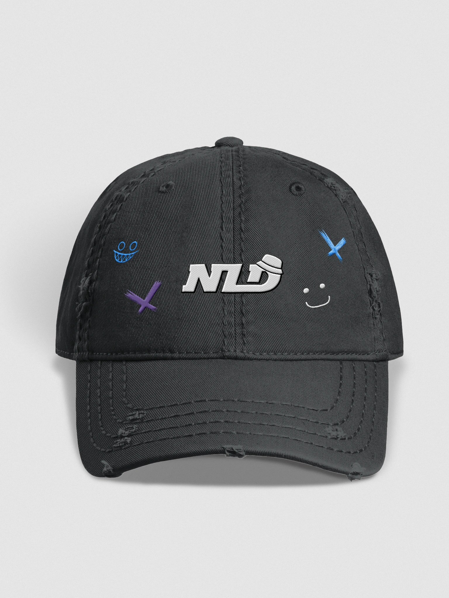 NLD Designer Distressed Dad Hat product image (1)