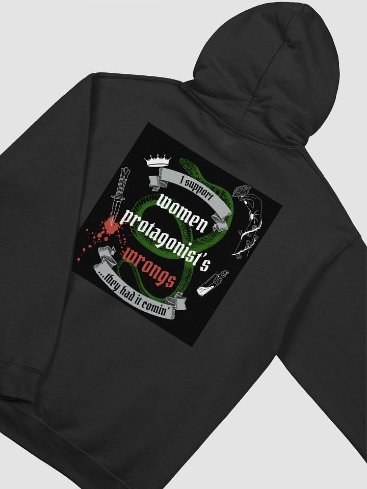 Rebellious Protagonist Empowerment Unisex Mid Weight Hoodie product image (13)