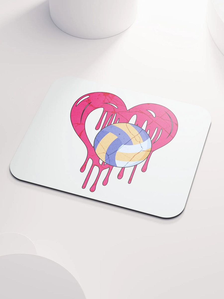 Heart Volleyball Mouse Pad product image (5)
