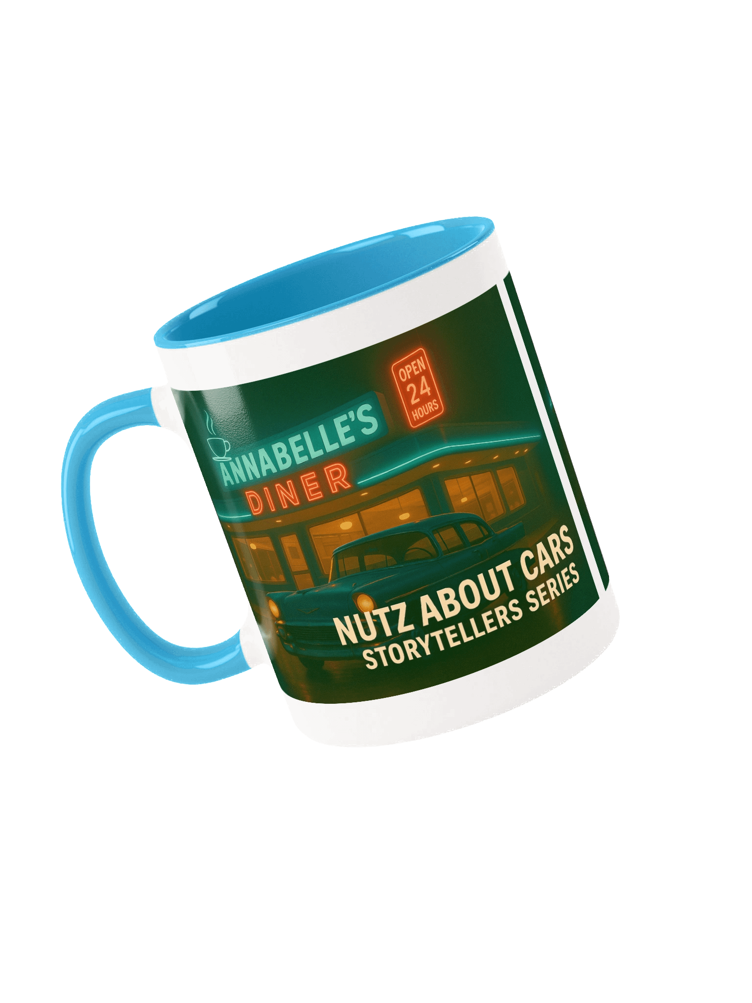 Neon Nights Diner Ceramic Mug product image (5)