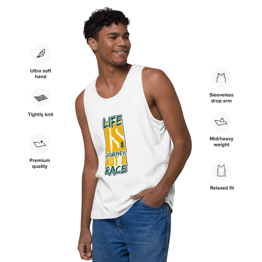 Life is a Journey, Not a Race Tank Top product image (3)