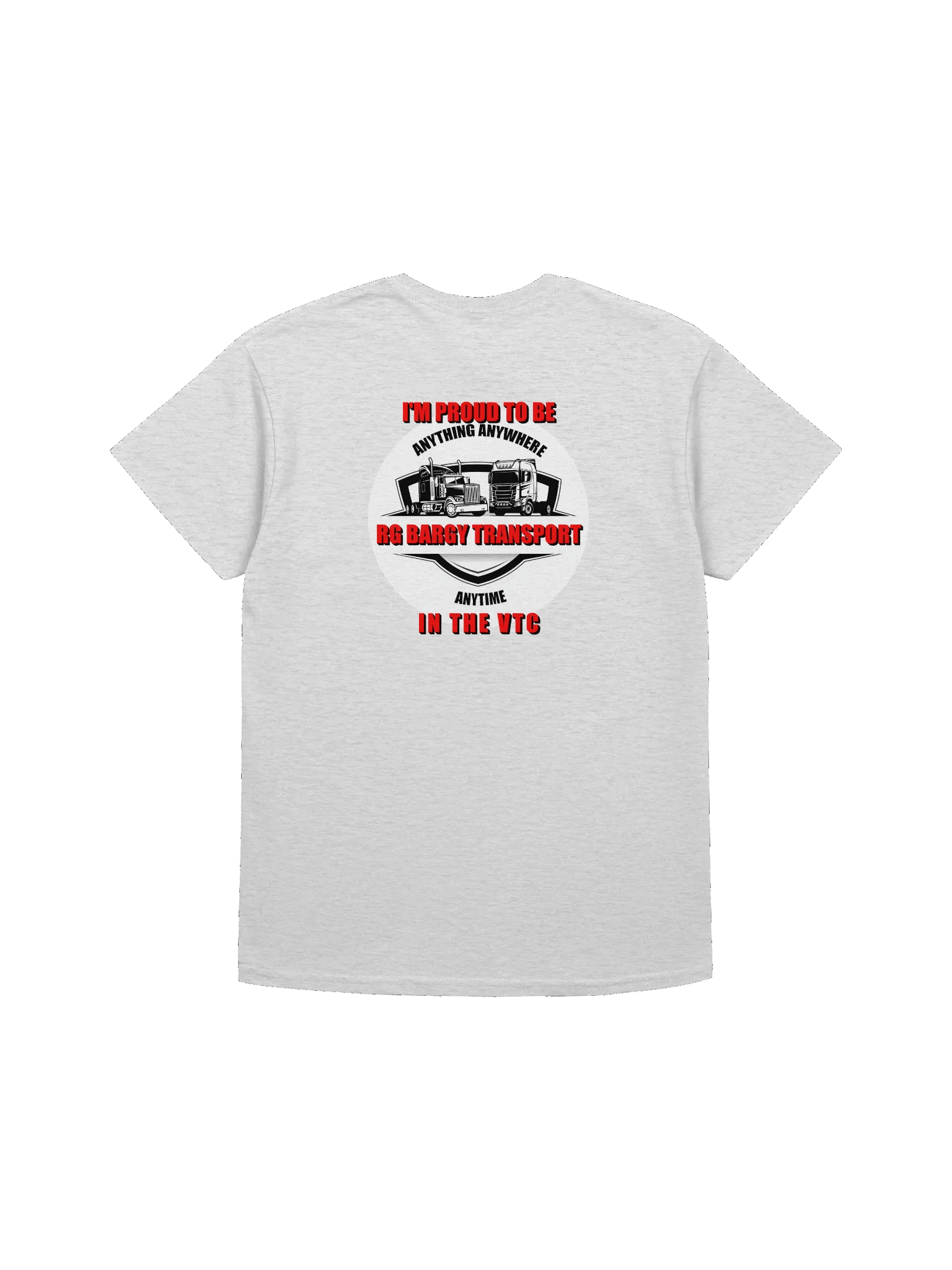 Copy of RG Bargy Transport T-Shirt Back Design product image (1)