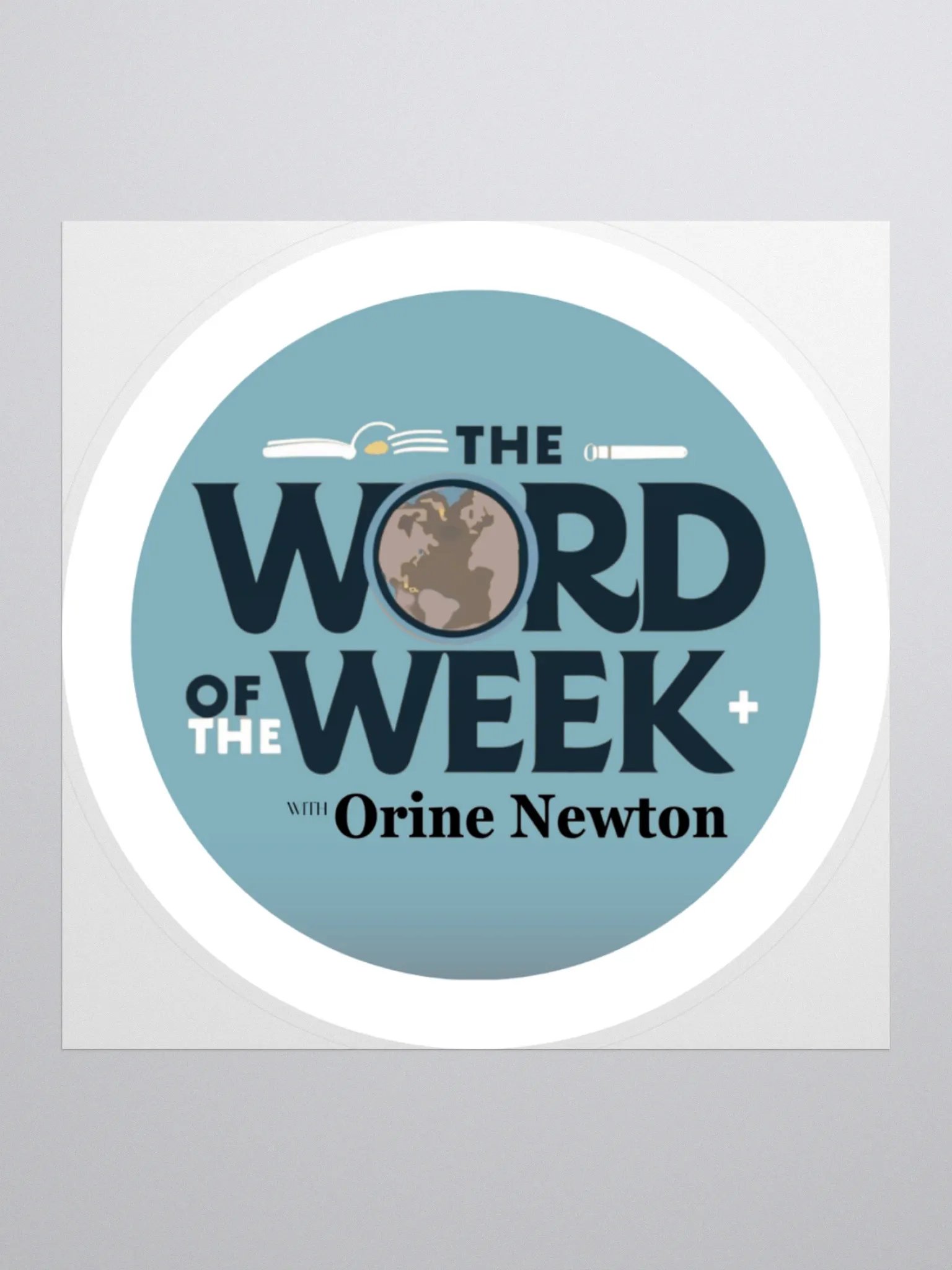 Word of the Week - Podcast Sticker product image (1)
