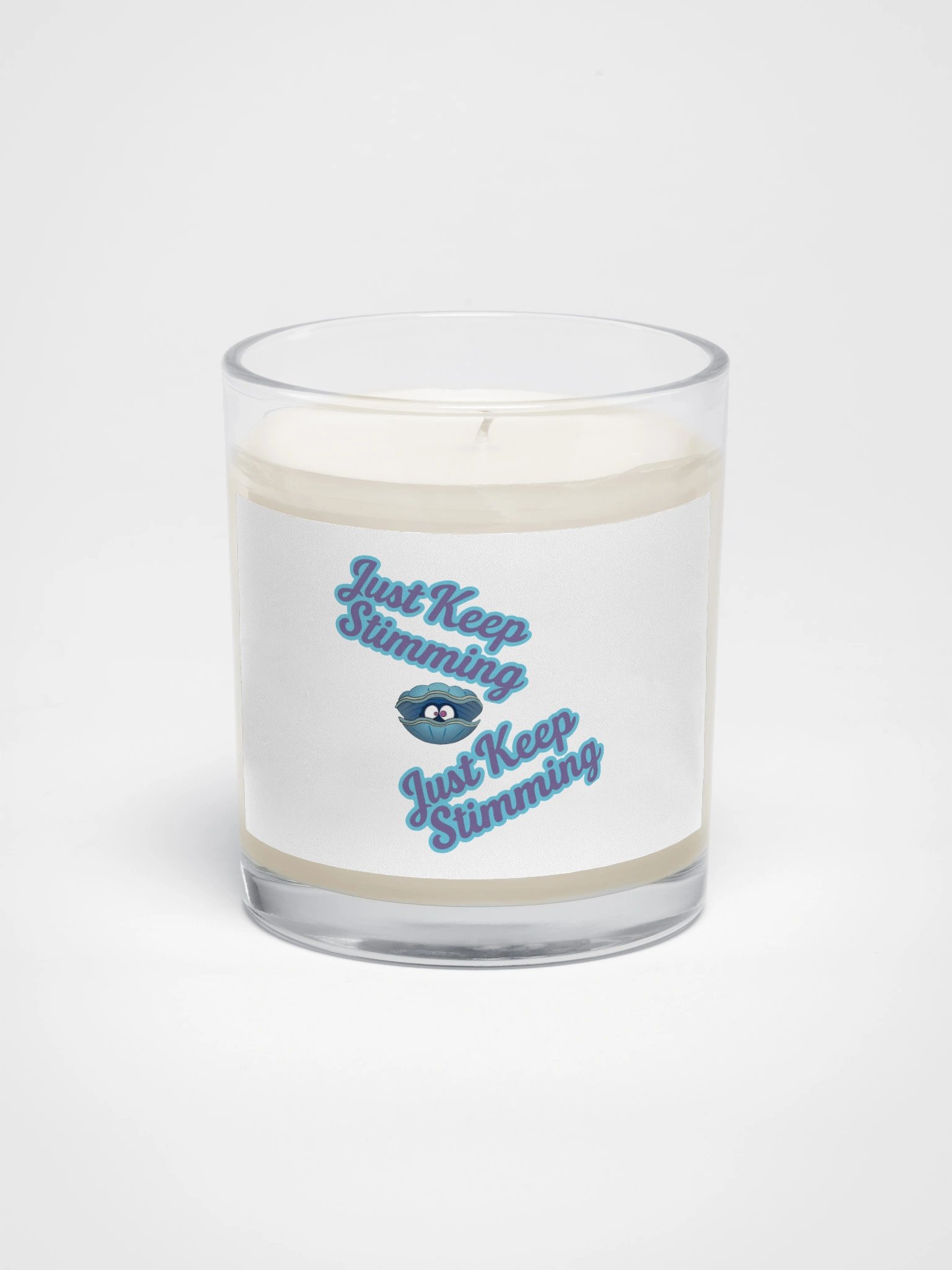 Stylish 'Just Keep Stimming' Soy Wax Candle product image (1)