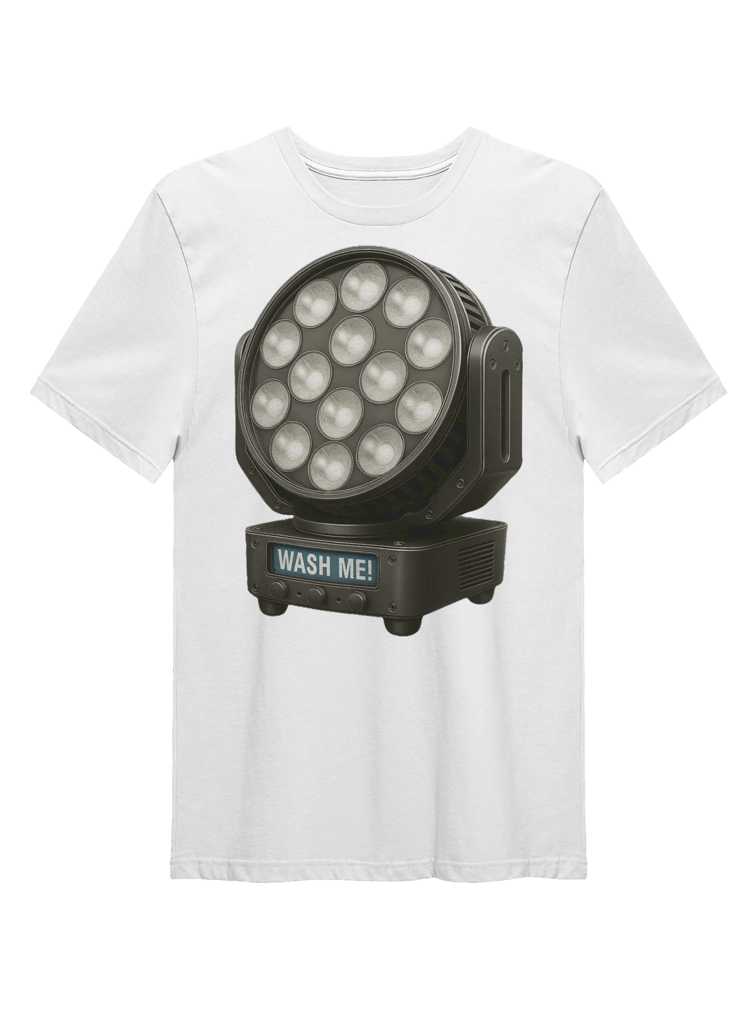 Theatrically Jerry: "Wash Me" Moving Head Wash Light T-Shirt product image (2)
