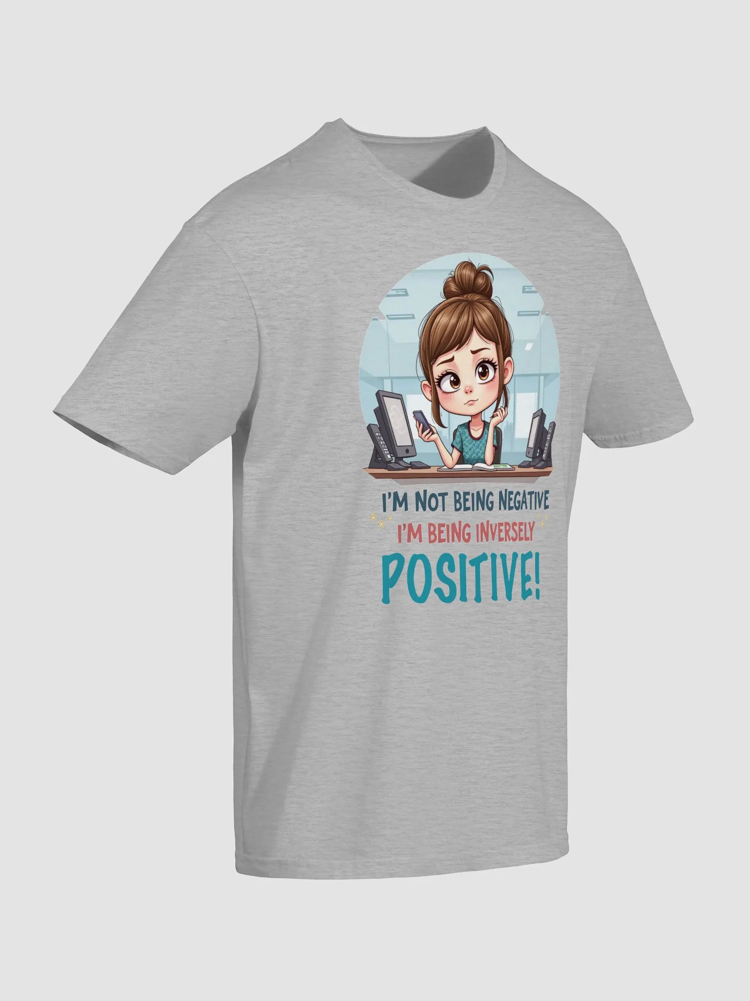 Inverse Positivity Contemplation Tee product image (4)