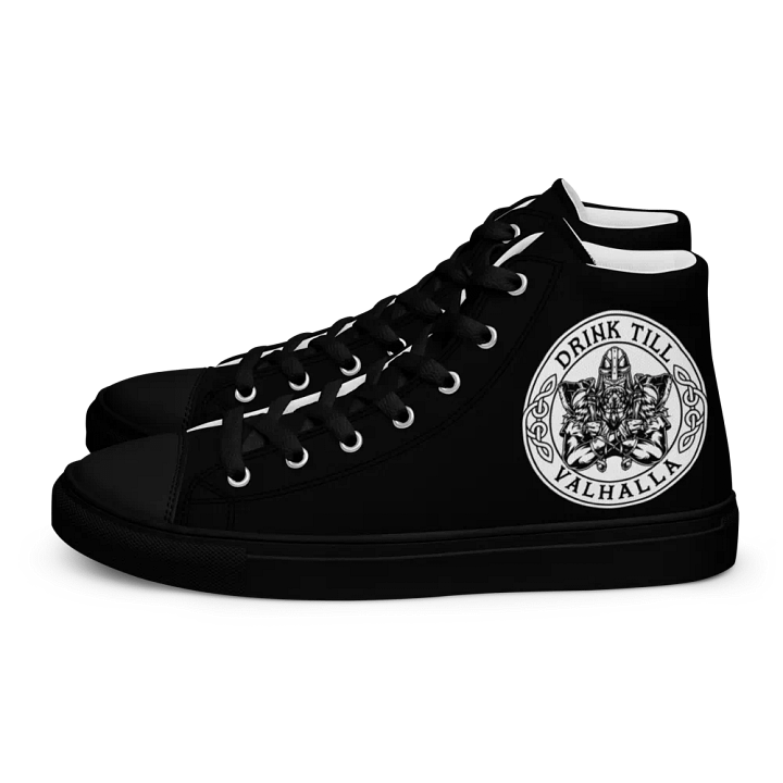 all black DTV hightops product image (1)