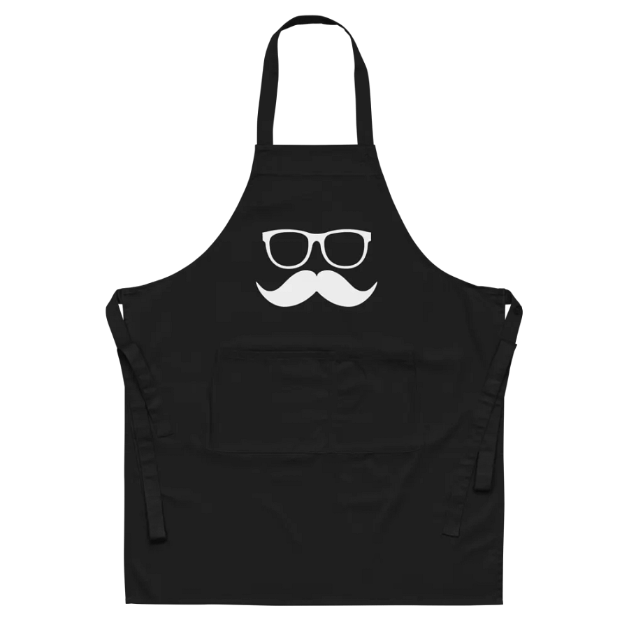 White Moofstache Apron product image (6)