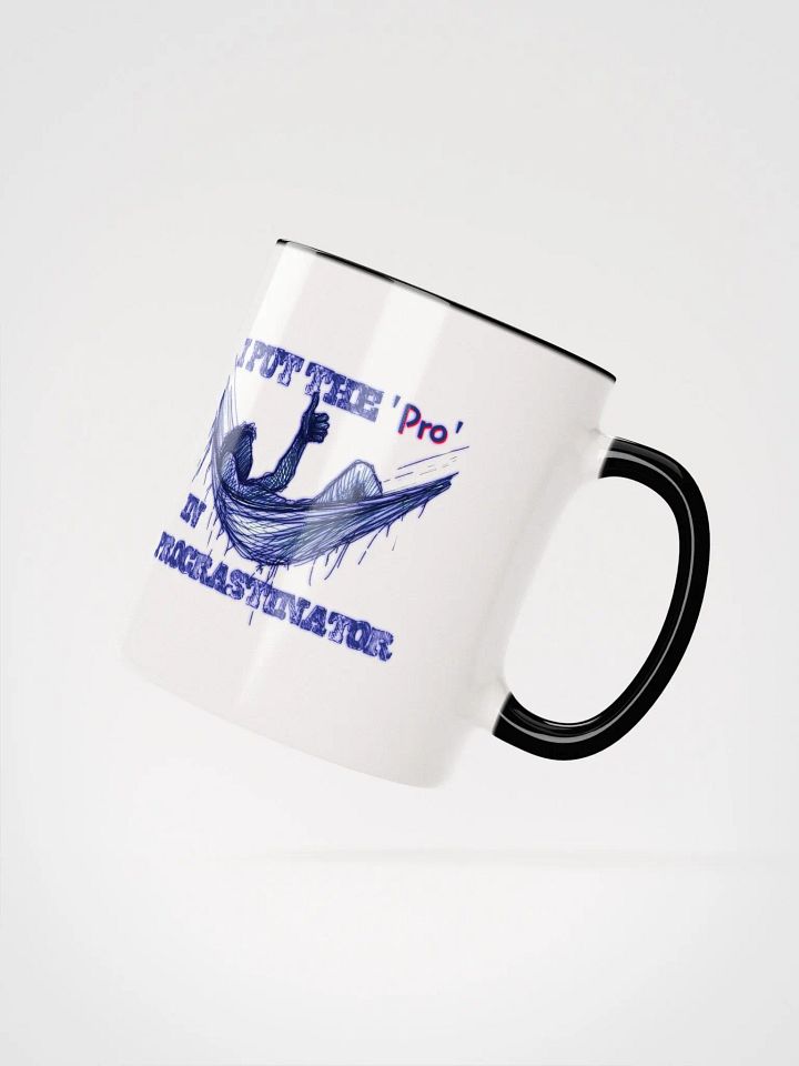 I Put the "Pro" in Procrastinator Ceramic Mug with Color Inside product image (25)