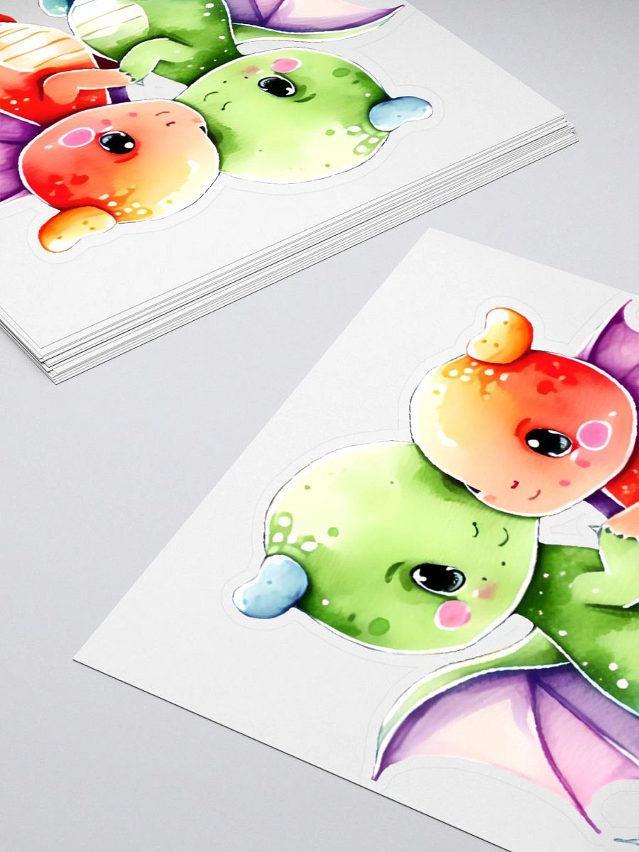 Colorful Dragons (4) - Stickers product image (10)