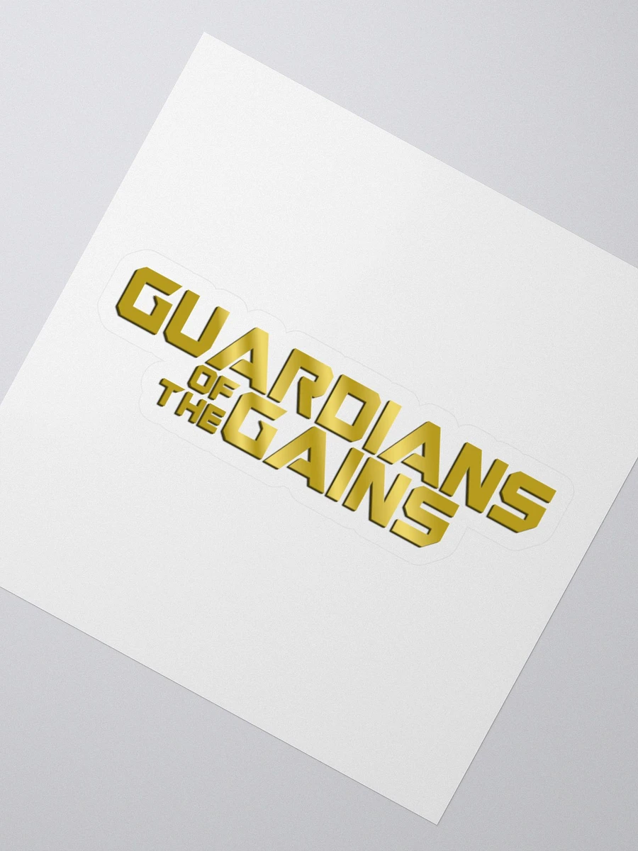 Guardians of the Gains Sticker product image (2)