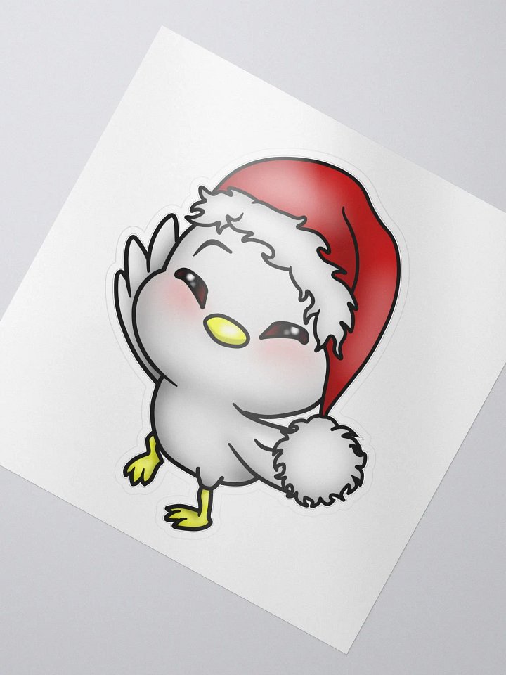 Santa Chicken Sticker product image (2)