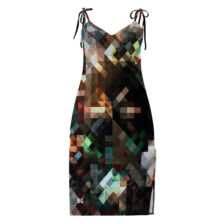 Barry Grady Abstract Chiffon Slip Dress product image (1)