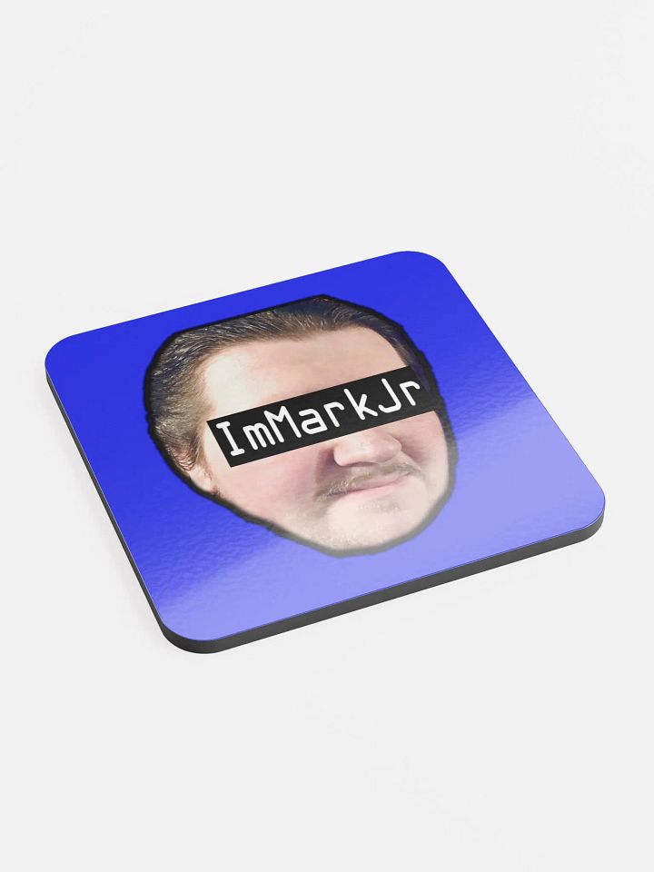 The Mark Jr Glossed Cork Coaster product image (2)