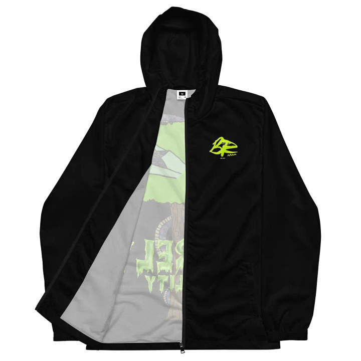 "BR SNAKE" WINDBREAKER (BLK) product image (1)