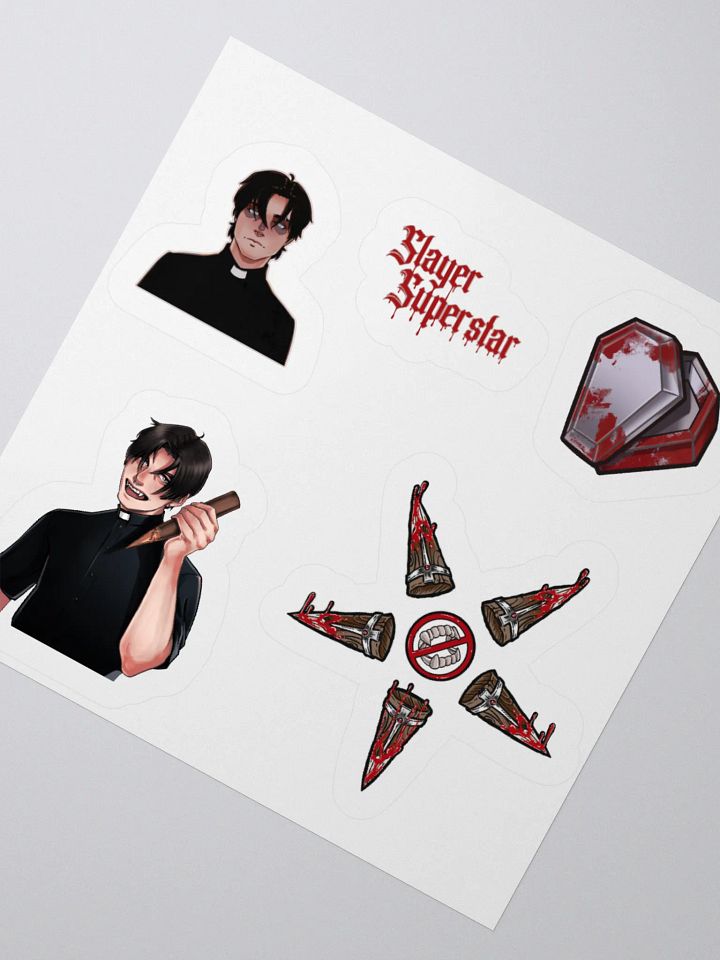 Slayer Superstar Stickers product image (2)