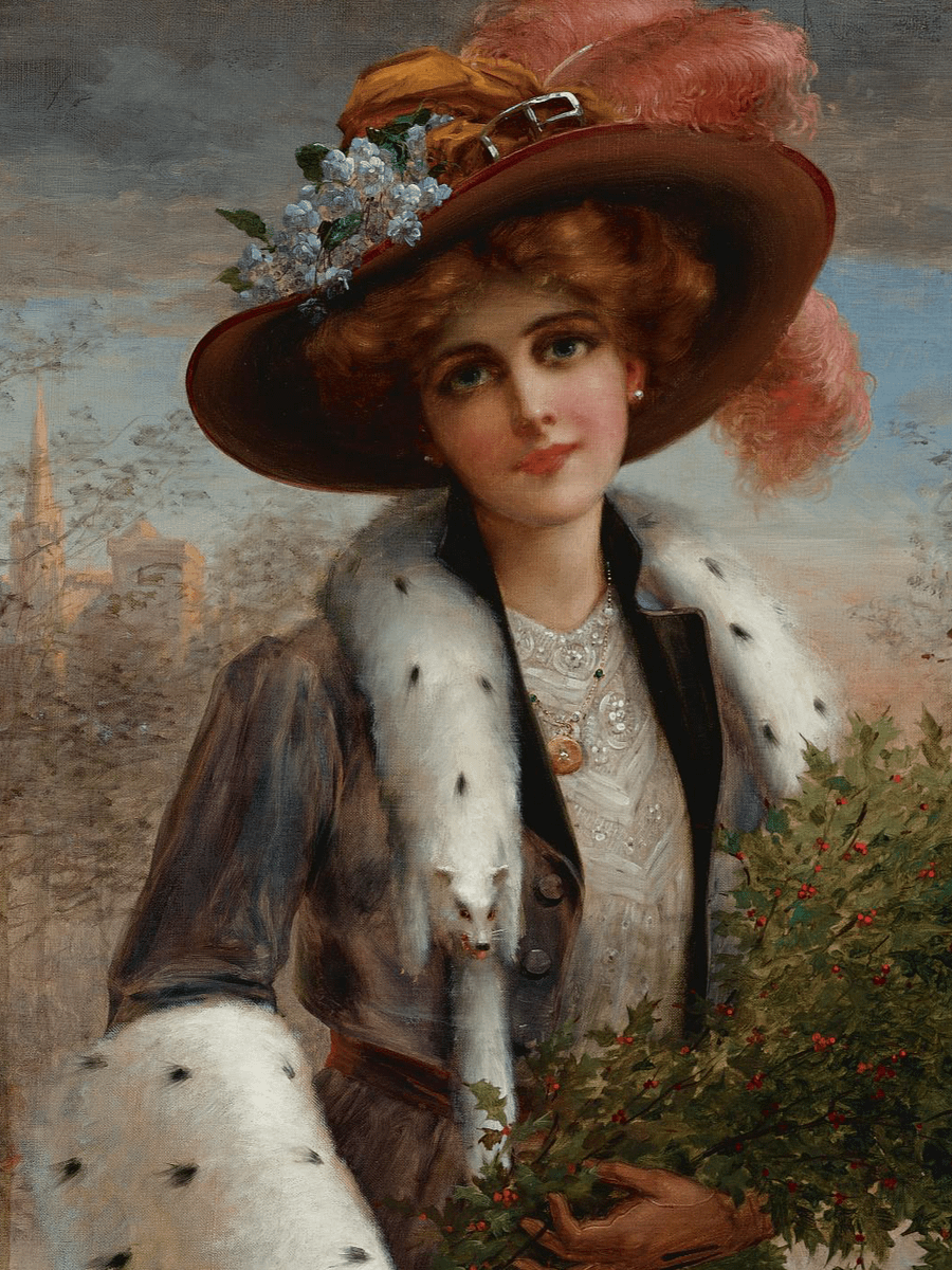 "Season's Greetings" by Émile Vernon Print product image (2)