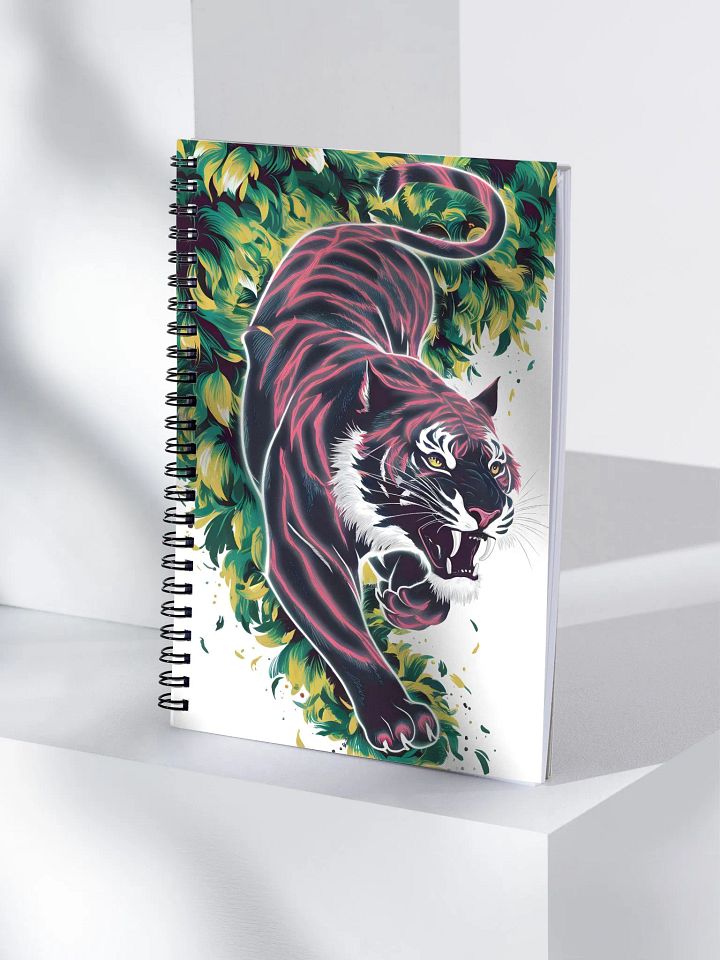 Vibrant Tiger Roar Spiral Notebook product image (1)