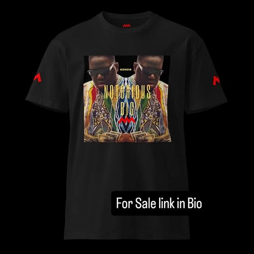 Monoir Available For Sale link in Bio ☝️🚨🔥 #Monoir #clothing #Fashion #biggie #notoriousbig