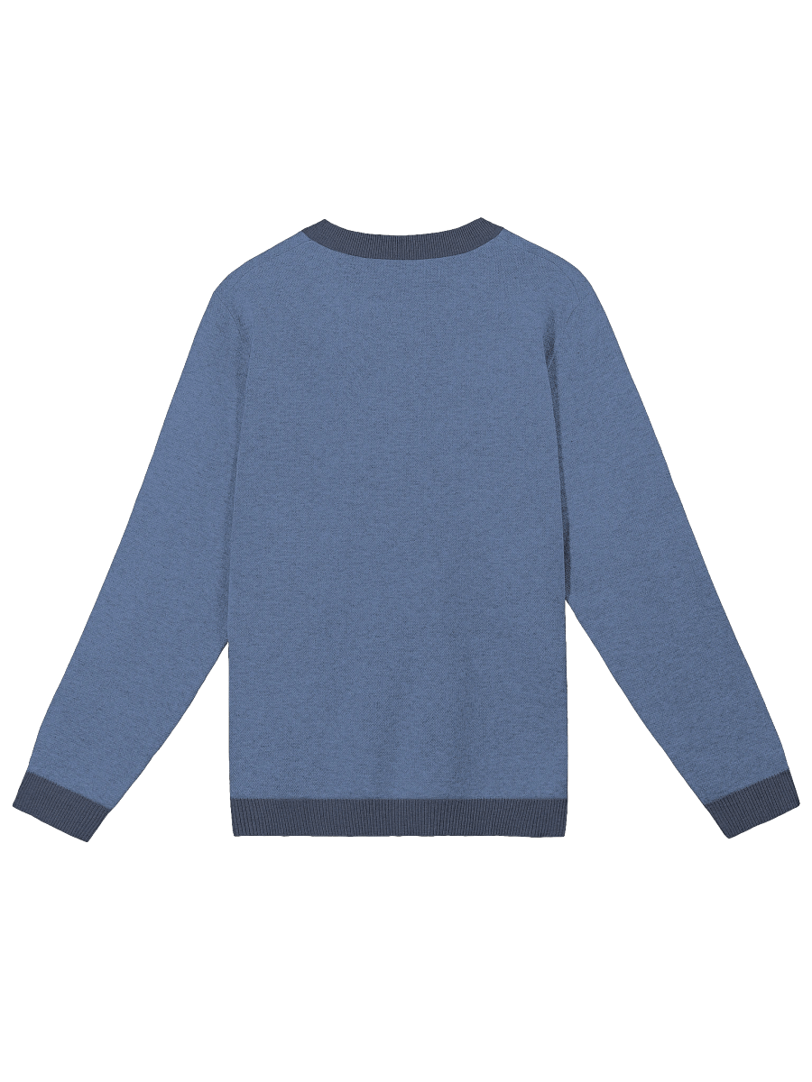 Nap More Cat Sweater – Relaxed Fit Jacquard Knit Crewneck Pullover, Cozy Oversized Cat Lover Gift product image (6)