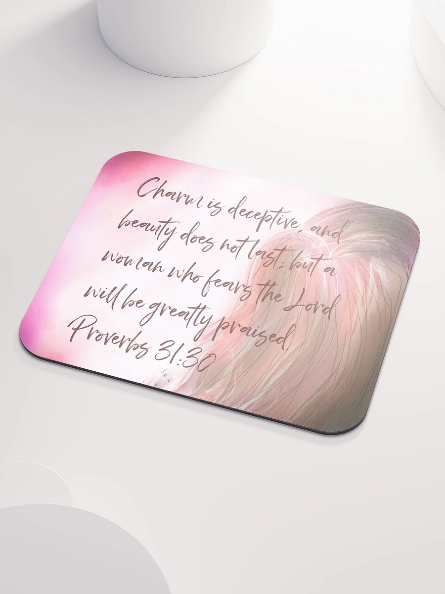 Proverbs 31:30 Bible Quote Mouse Pad product image (3)