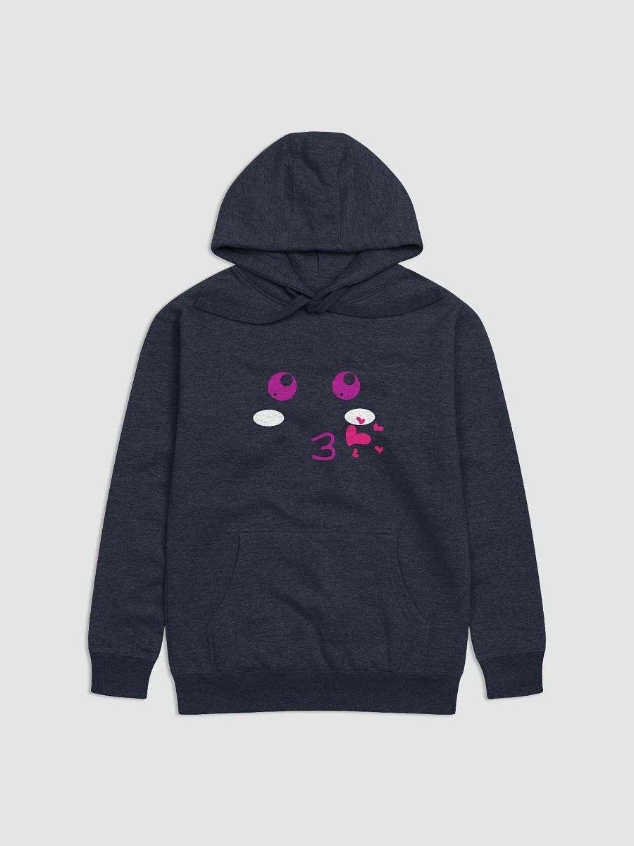 Flying Kiss Smiley Cotton Heritage Unisex Premium Hoodie product image (17)