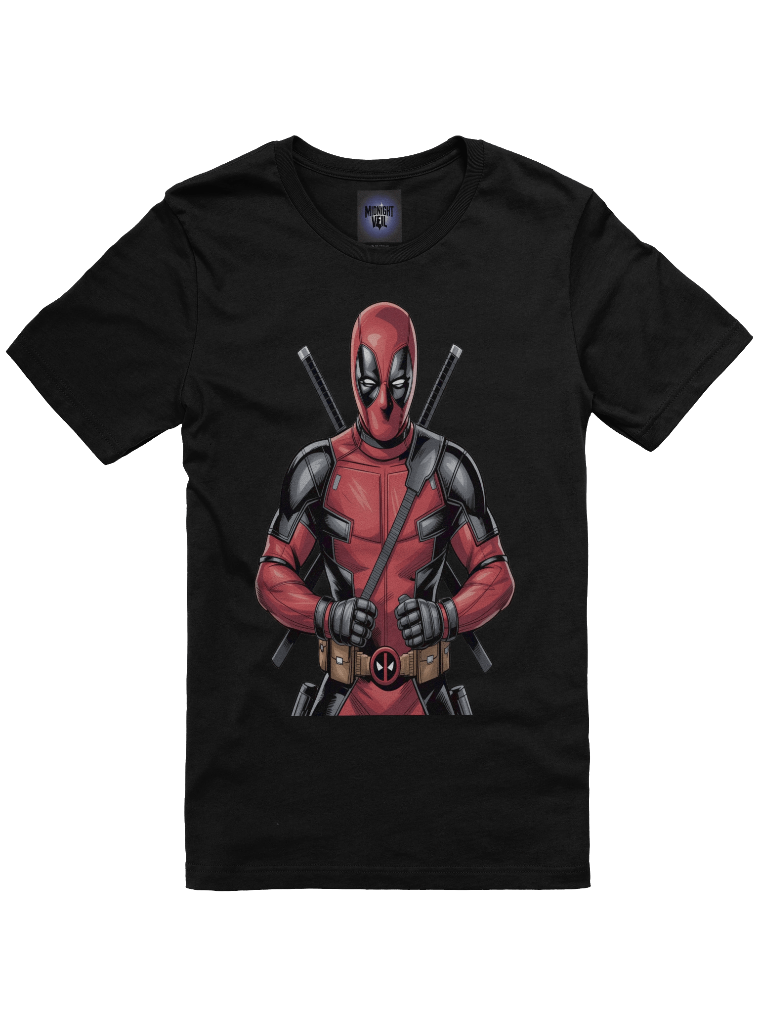 Deadpool Veiled Blades Supersoft T-Shirt product image (3)