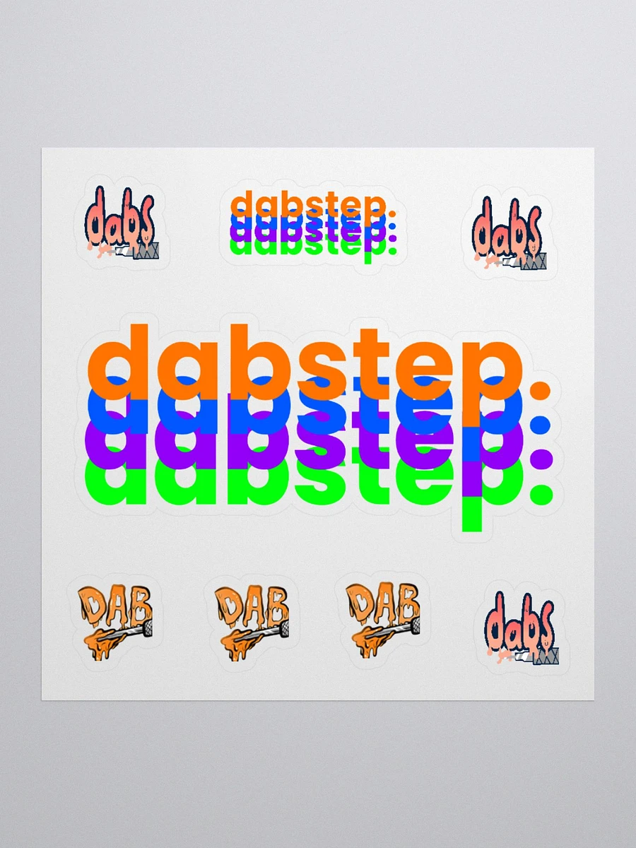 dabstep Sticker Sheet product image (1)