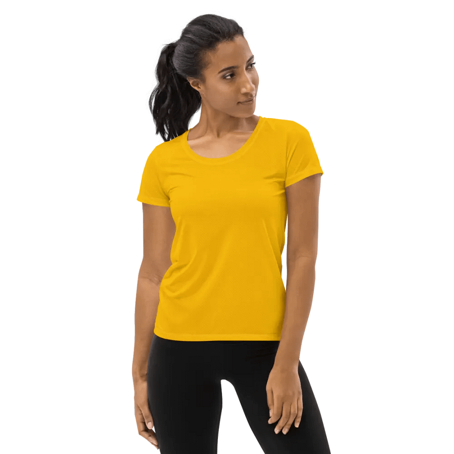 Plain Color Amber Athletic T-Shirt product image (1)