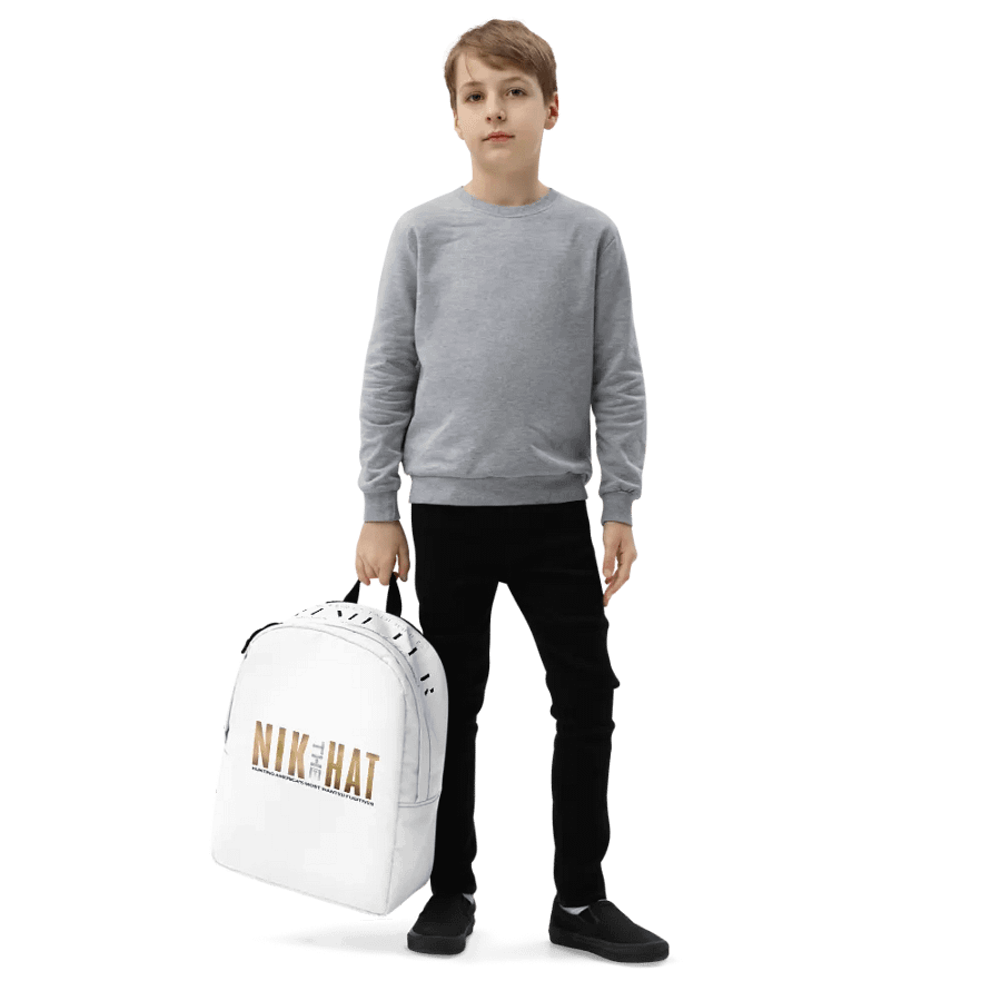 PERIMETER Backpack | White Limited Edition by Nik the Hat product image (5)