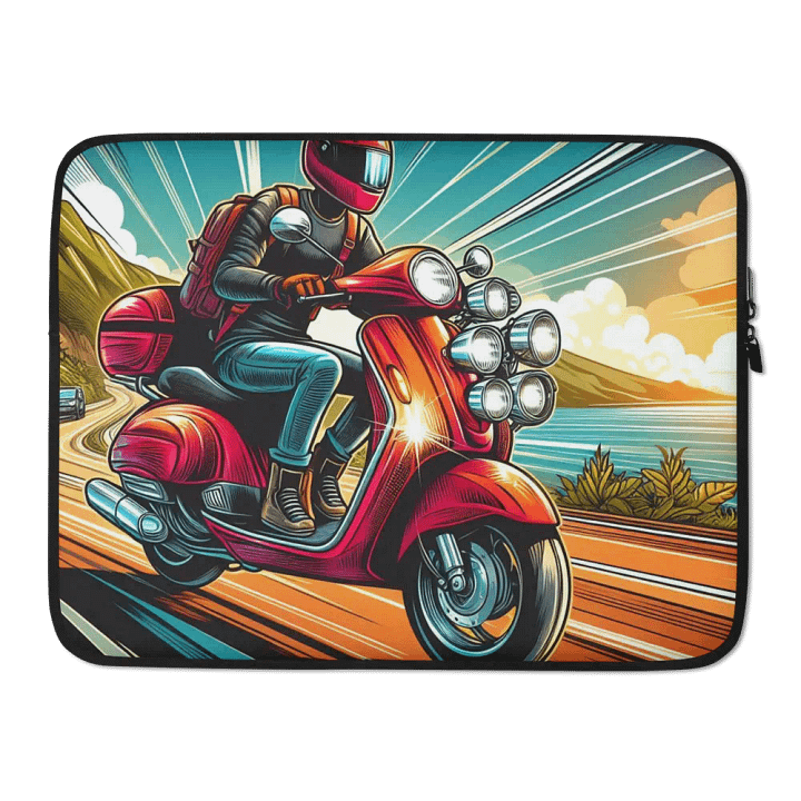 Coastal Commute Laptop Sleeve product image (2)