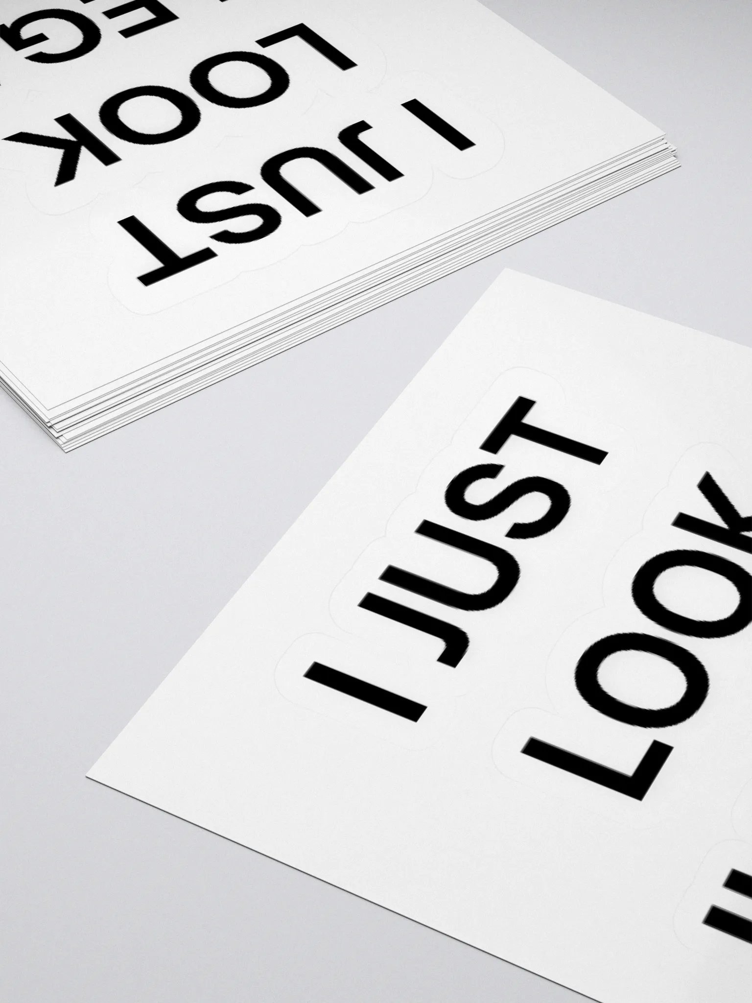 I Just Look Illegal Sticker product image (10)