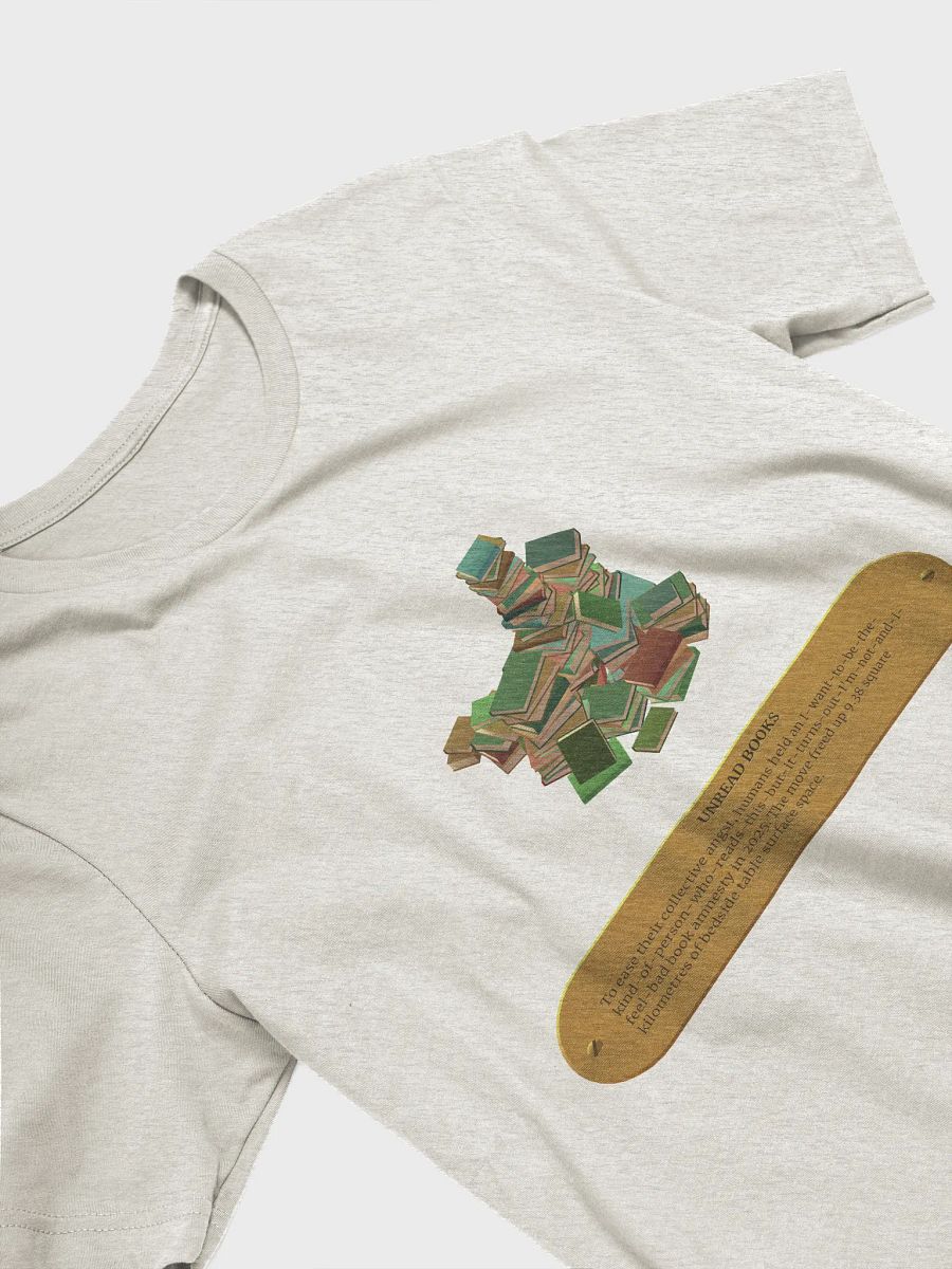 A Monster's Expedition T-Shirt - Pile of Unread Books Exhibit product image (18)