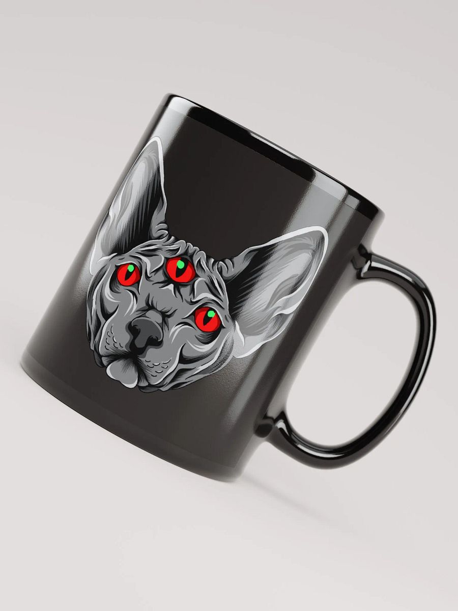 Three-Eyed Sphinx Cat Mug 11 oz product image (4)