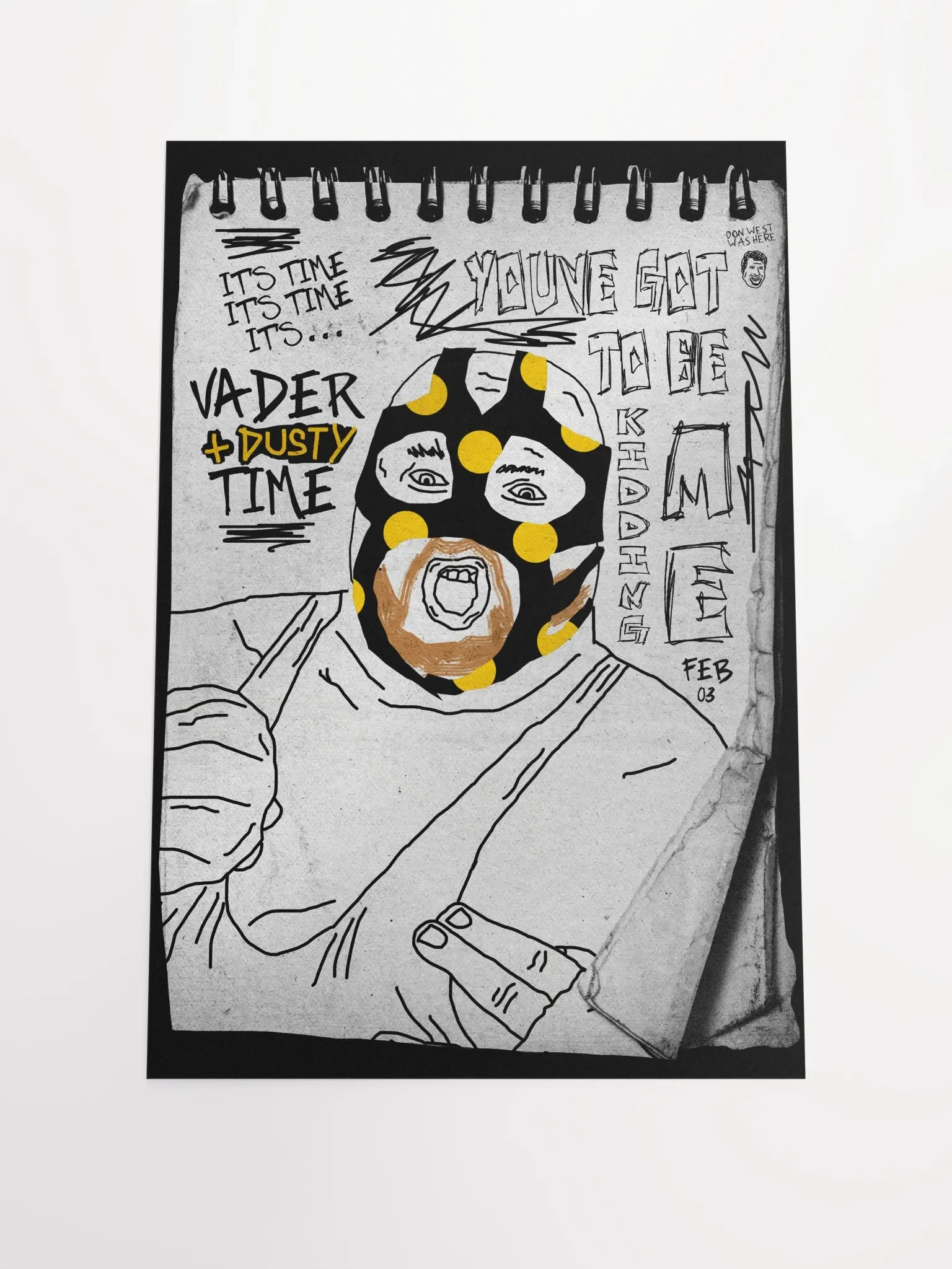 Vader and Dusty Time - February 2003 Episode Poster product image (1)