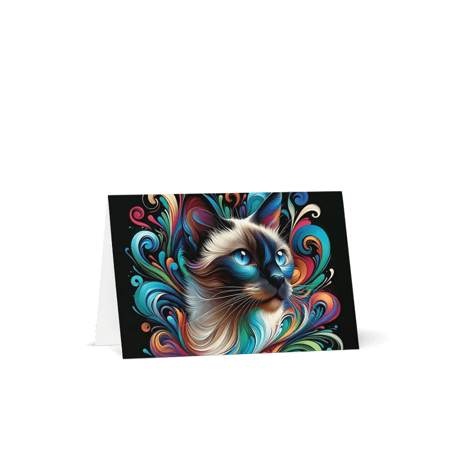 Greeting Card: Tonkinese product image (19)