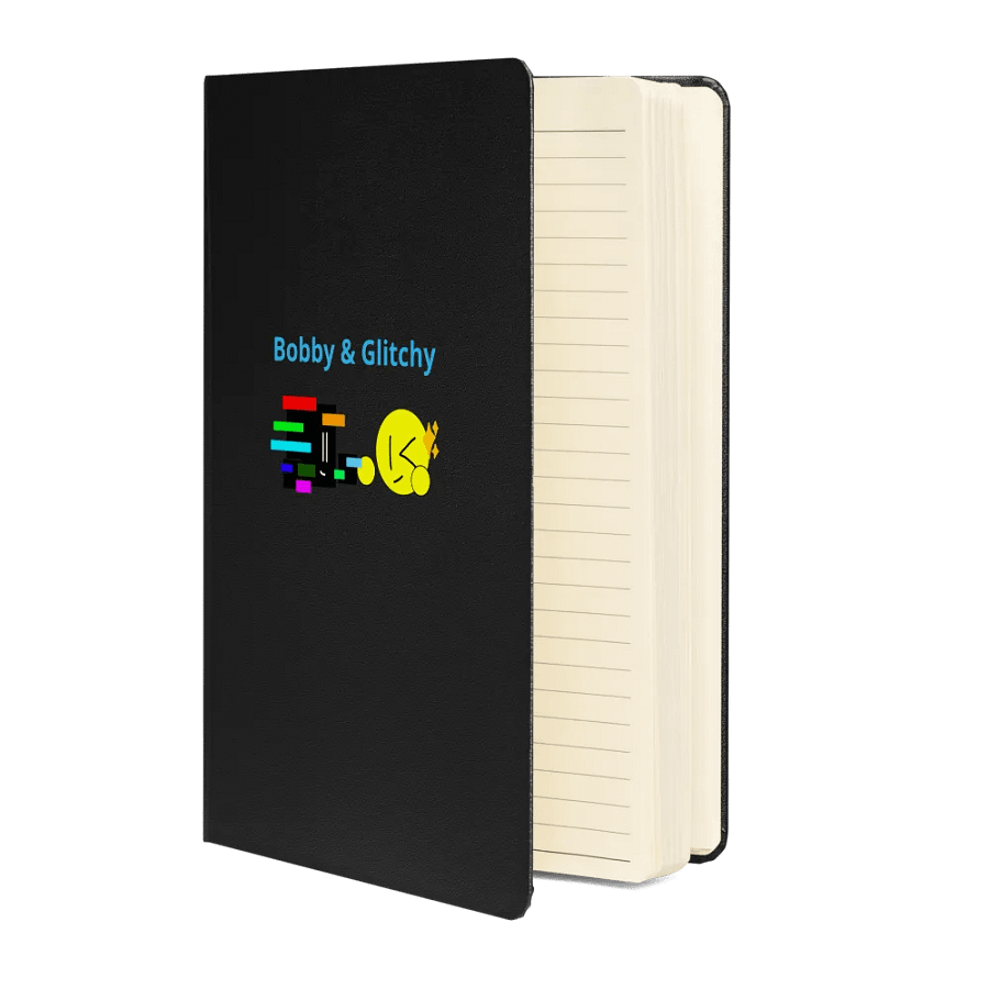 Bobby & Glitchy (Fist Bump) Notebook product image (3)