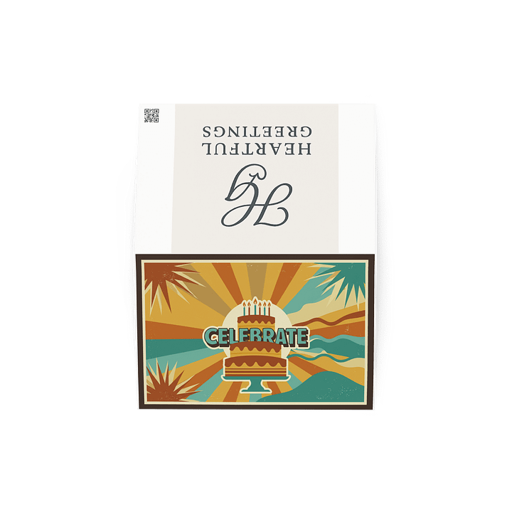 Birthday card - General tone product image (2)