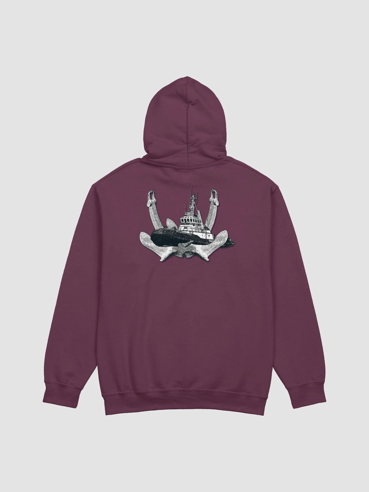 Twin Anchor Marco tug Hoodie product image (1)