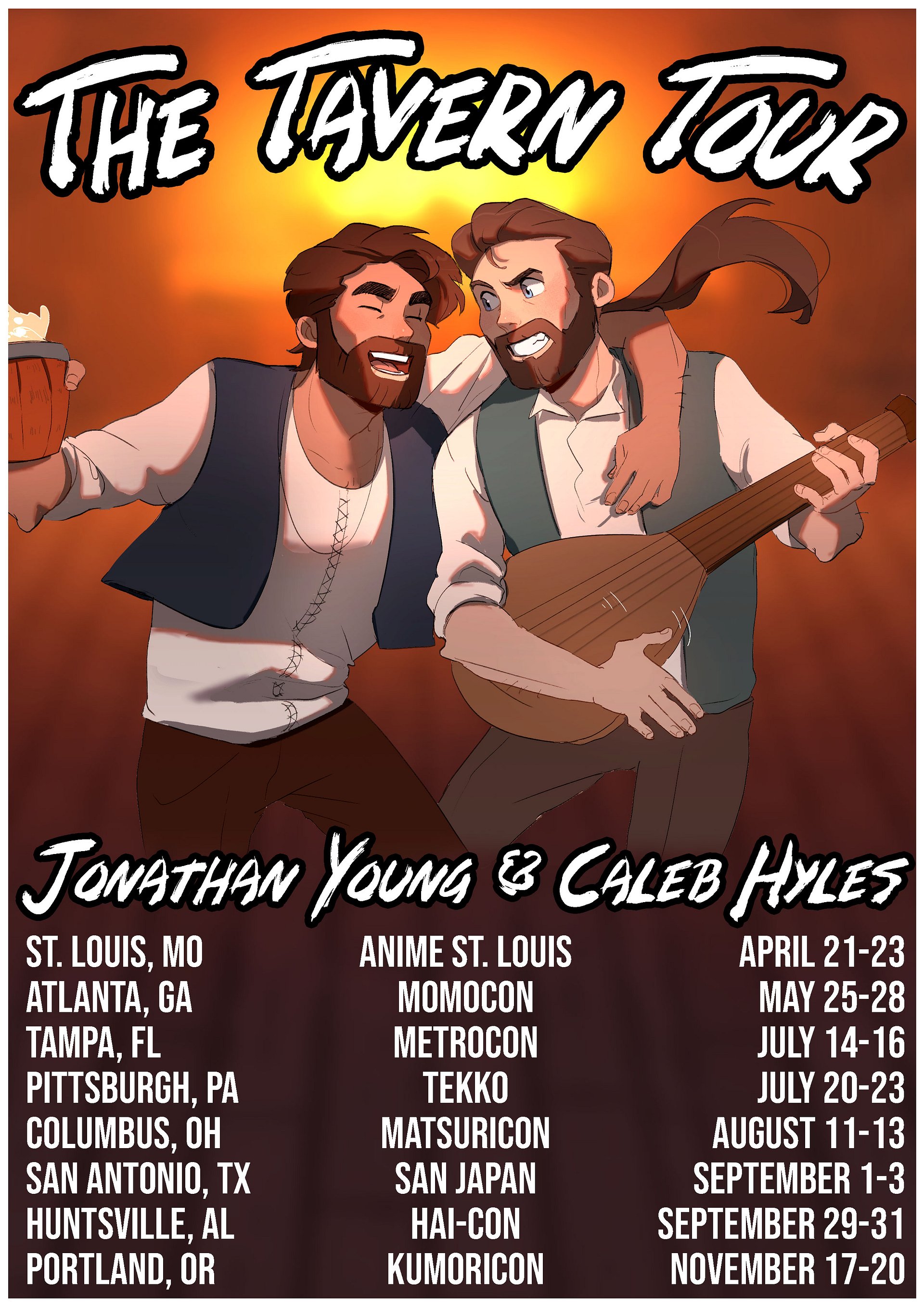 (Limited Time) Signed Tavern Tour 2023 Poster product image (1)