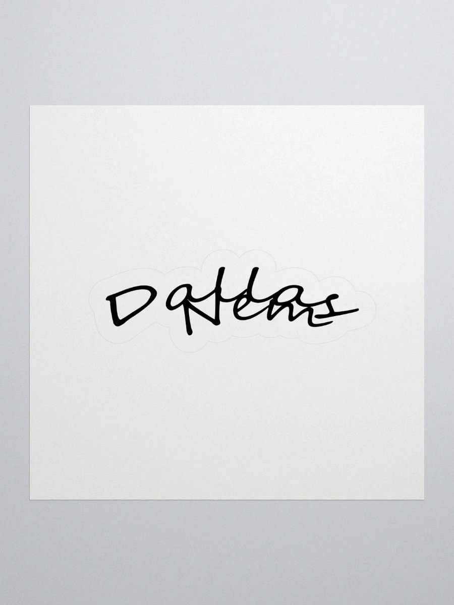 3"x3" 'Dallas Nem' Sticker product image (1)