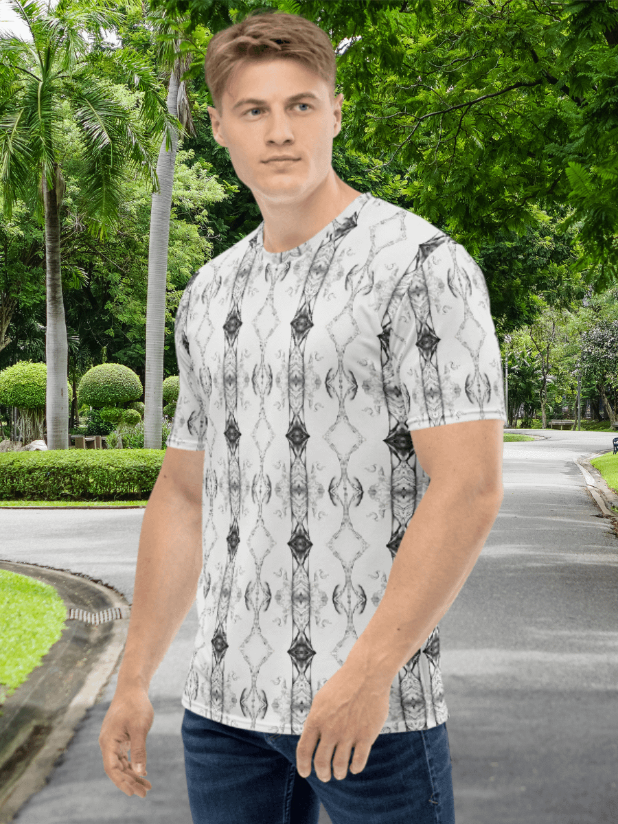 Ornate Monochrome Symmetry T-Shirt product image (2)