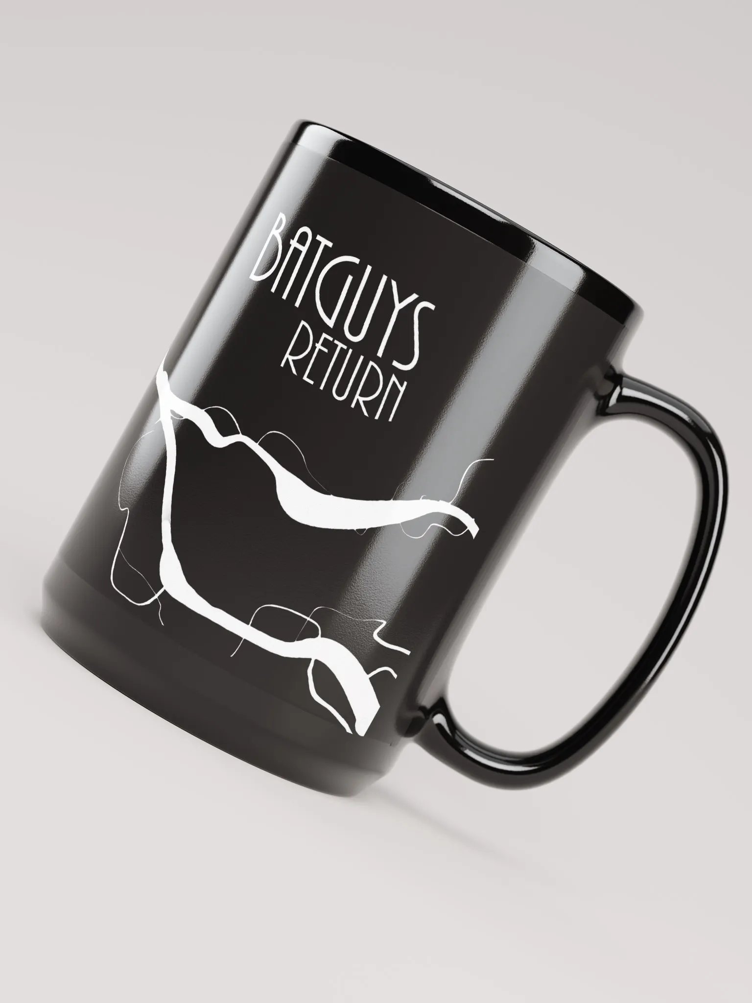 Lightning Mug (15oz - black) product image (4)