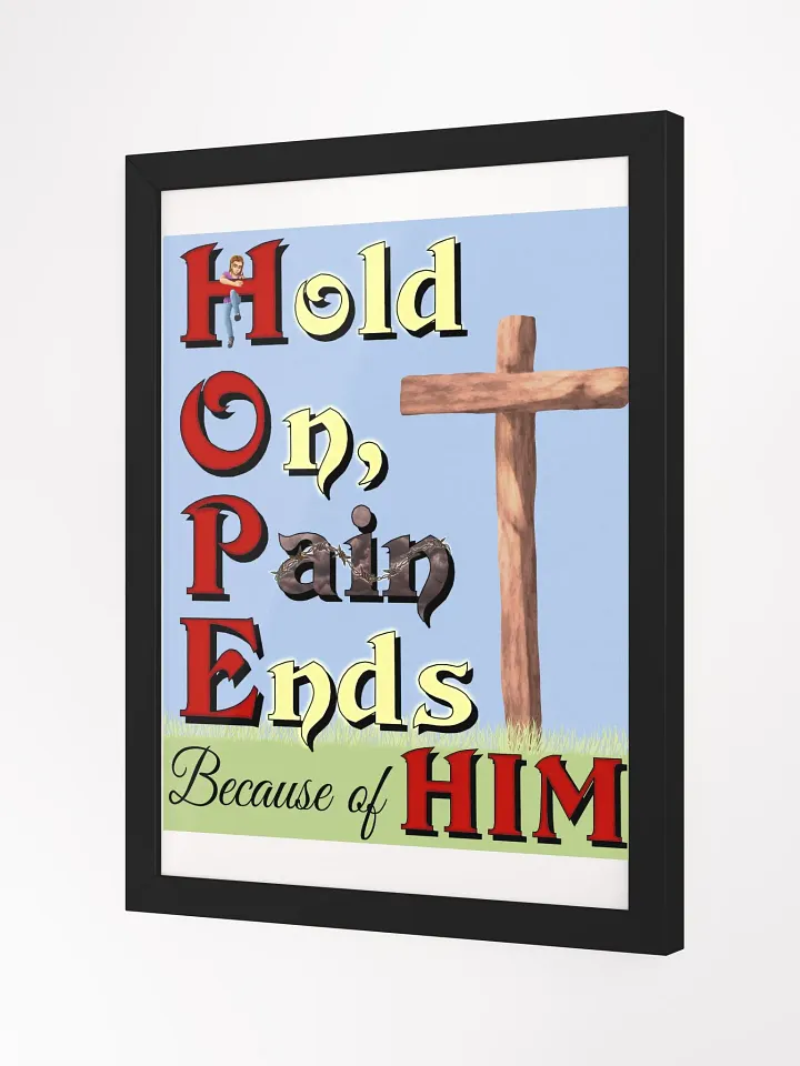 H.O.P.E. Framed Poster product image (2)