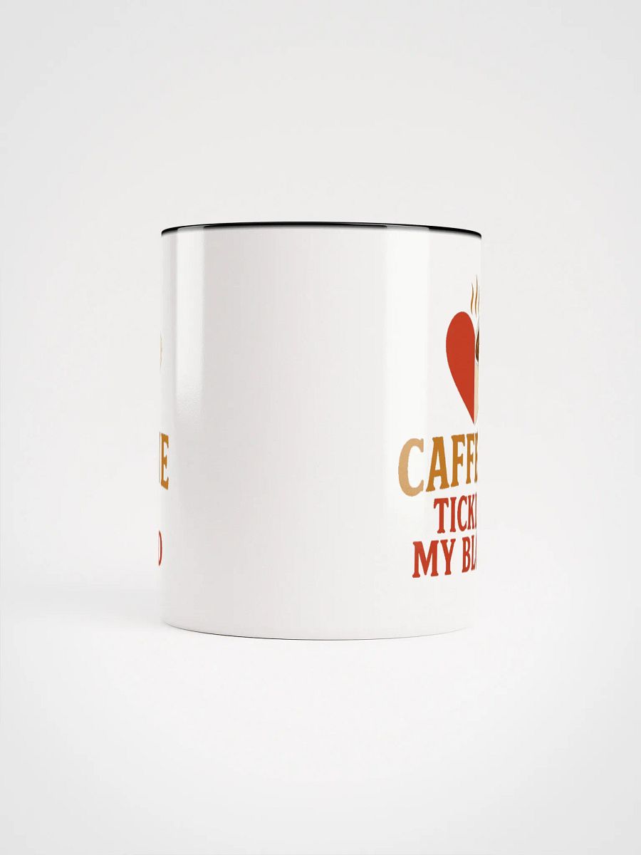 Caffeine Tickles My Blood Accent Mug product image (9)