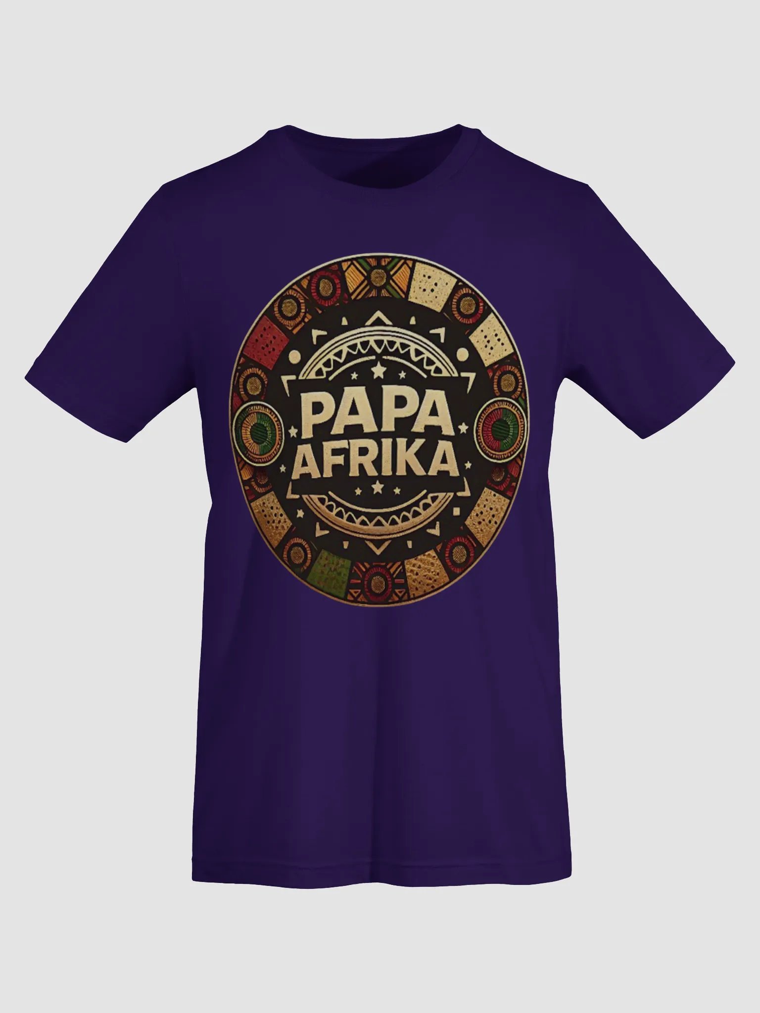 Papa Afrika Africa Father's Day Supersoft T-shirt product image (68)