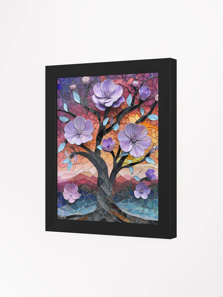 Sunrise Tree Mosaic Framed Art product image (4)