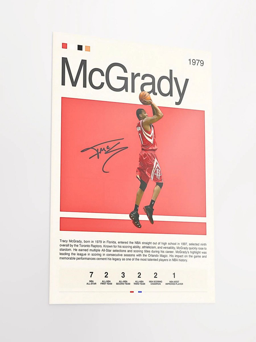 Tracy McGrady Poster product image (4)